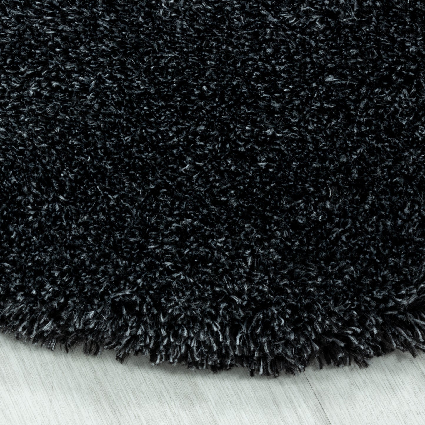 Fluffy Hochflor Teppich 3500 Rund