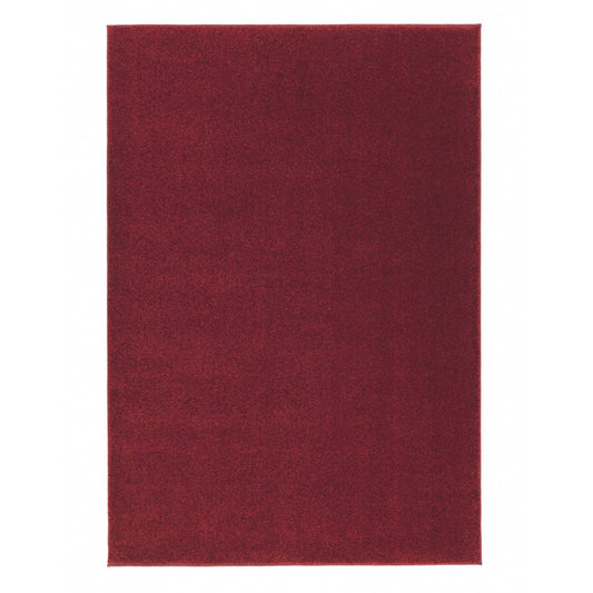 Samoa – C.010 – rot uni – Web-Teppich von ASTRA – Hochflor – 5 Größen