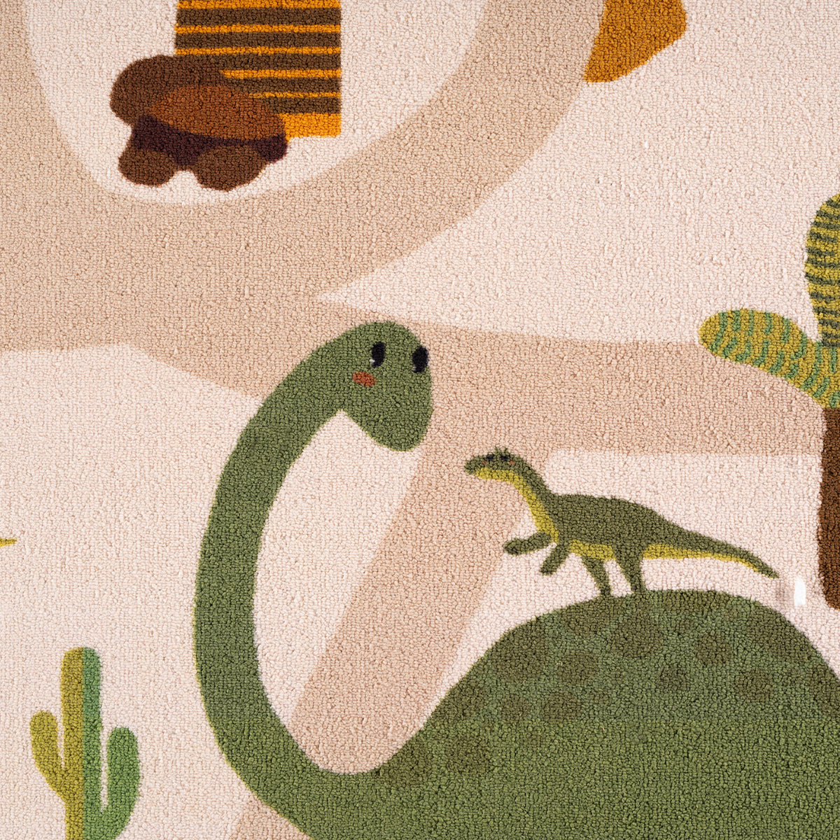 Kinderteppich Coco 1131 Dinos Beige in 4 Größen