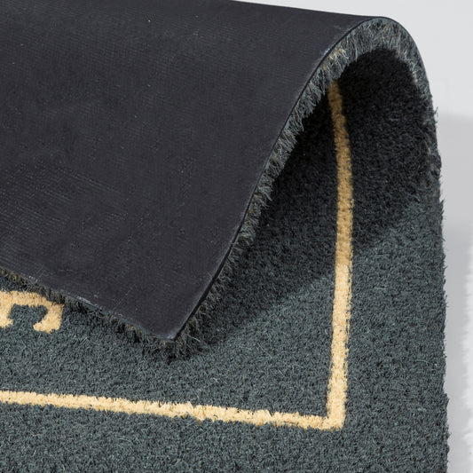 Coco Style Kokosmatte Türmatte Fußmatte 012 Welcome 40 x 60 cm