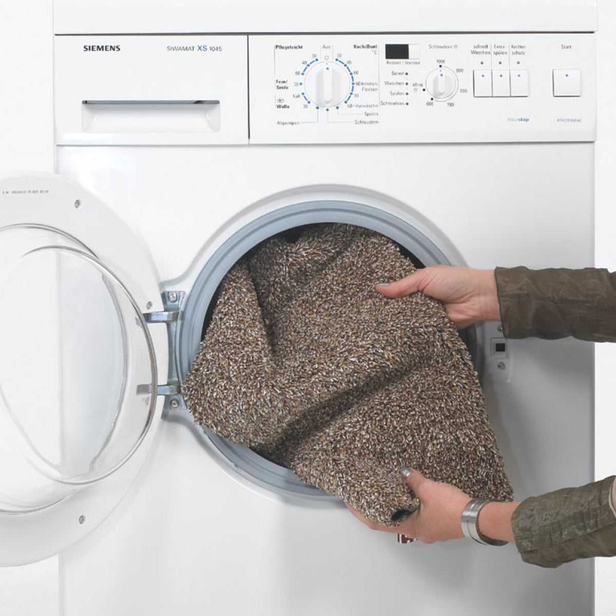 Entra Saugstark Baumwollmatte 003 Beige – saugstarke Schmutzfangmatte aus Baumwolle