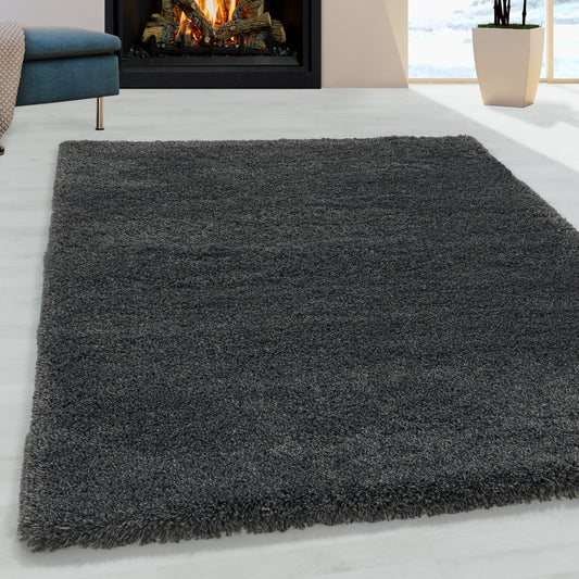 Fluffy Hochflor Teppich in 6 Größen & 9 Farben