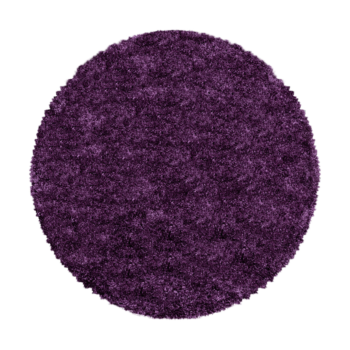 Fluffy Hochflor Teppich Rund in 4 Größen & 9 Farben