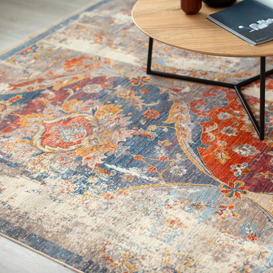 Mystik - Orient silber - 192 004 - Schöner Wohnen - Kurzflor Teppich - 6 Größen