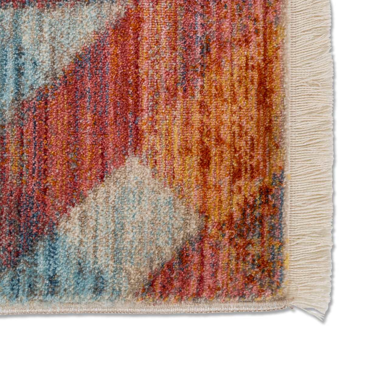 Mystik - Dreiecke bunt - 211 099 - Schöner Wohnen - Kurzflor Teppich - 4 Größen