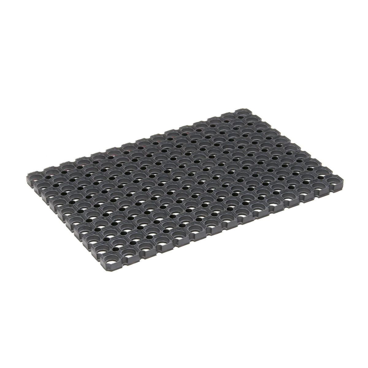 Gummimatte Quadro schwarz in 3 Größen