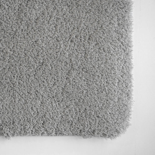 Salerno – D 200 C 042 – hellgrau – moderner Teppich mit flauschiger Haptik – 5 Größen