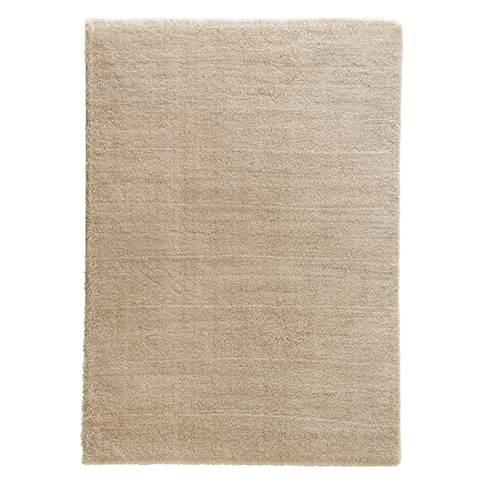 Salerno – D 200 C 062-WM – hellbraun– moderner Teppich mit flauschiger Haptik - Teppich nach Maß