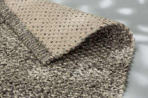Moscato – hellgrau meliert  – 6432-201 004 – handgewebt, kurzflor – ein Markenteppich von Astra – 100% Wolle – 4 Standardgrößen