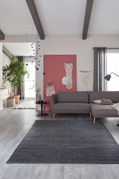 Teppich Pure - anthrazit - 190 040 - Schöner Wohnen Hochflor Teppich