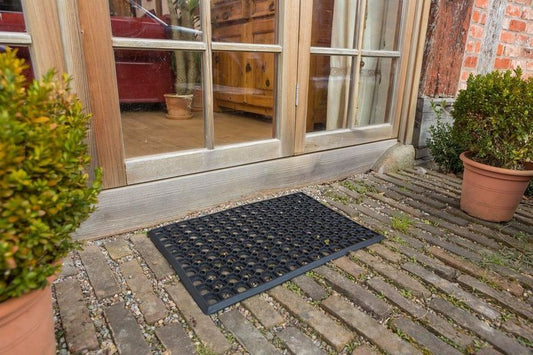 Gummimatte Profil Mat 324 044 schwarz 40 x 60 cm