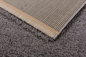 Salerno – 6673 200 040-WM – grau – moderner Teppich mit flauschiger Haptik – 10 schönen Farben  - Teppich nach Maß