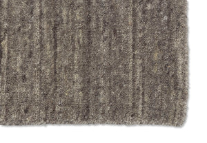 Brunello – 6676-200 042 – hellgrau  – handgewebter Teppich aus Wolle und Viskose, Optik Melange,  3 Farben, 4 Größen