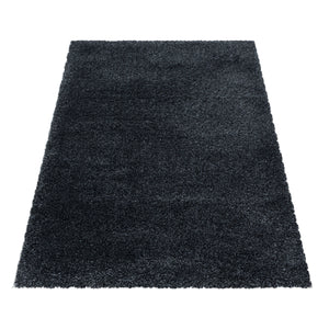 Fluffy Hochflor Teppich  3500 anthrazit