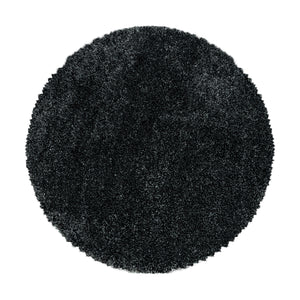 Fluffy Hochflor Teppich  3500 anthrazit