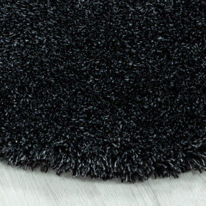 Fluffy Hochflor Teppich  3500 anthrazit