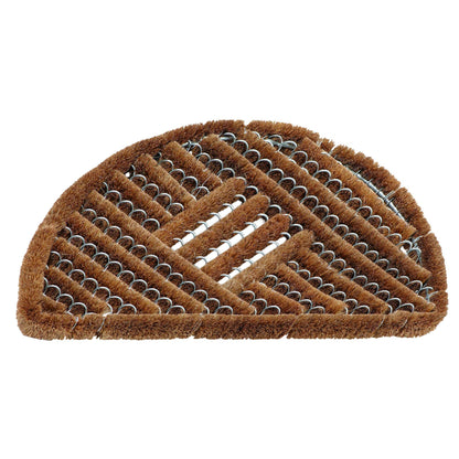 Coco Brush halbrund 40 x 60 cm Kokosmatte Türmatte Fußmatte