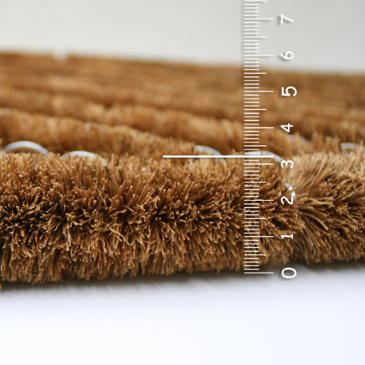 Coco Brush halbrund 40 x 60 cm Kokosmatte Türmatte Fußmatte