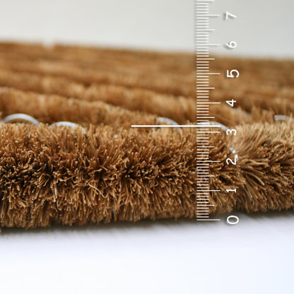 Coco Brush halbrund 40 x 60 cm Kokosmatte Türmatte Fußmatte