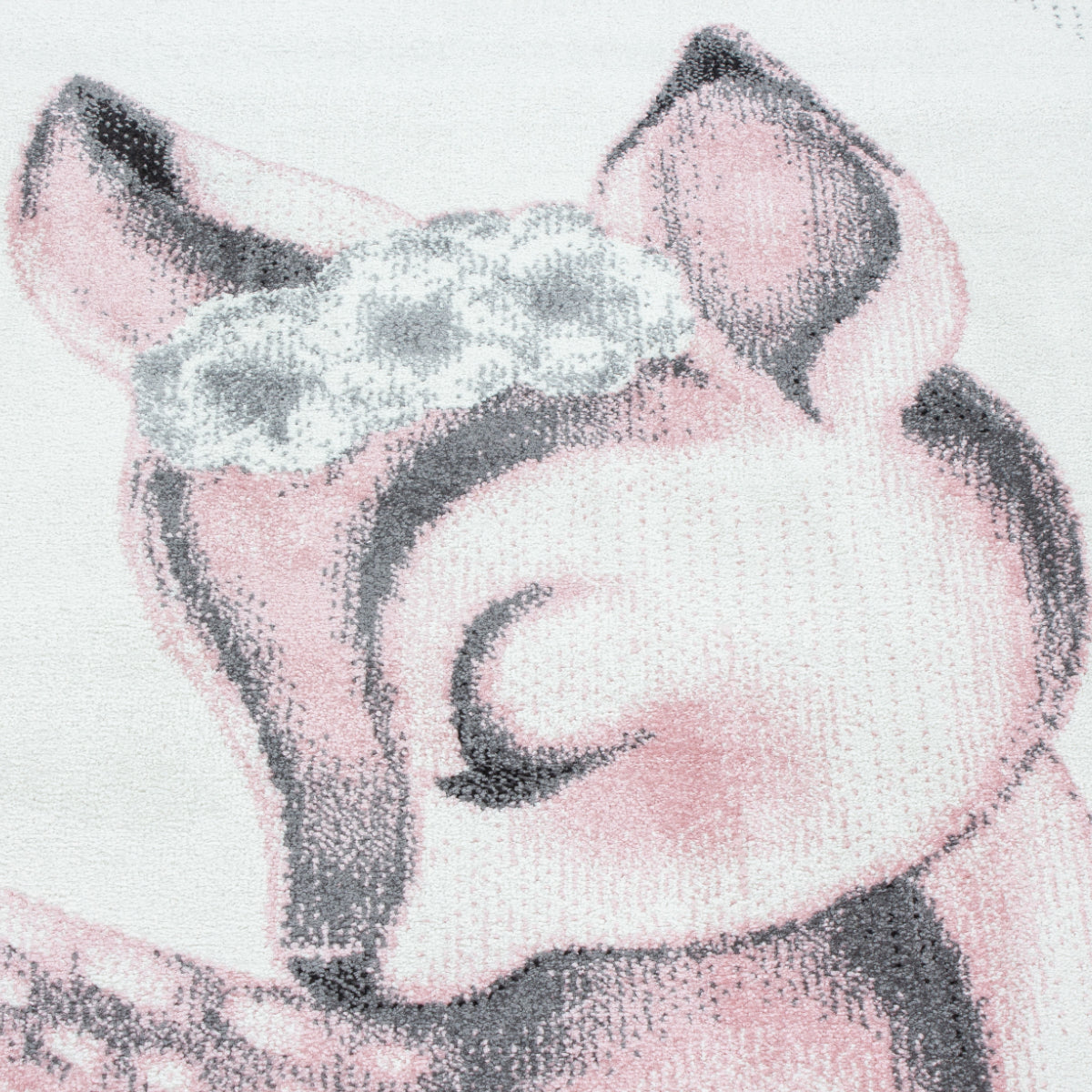 Bambi Kinder Teppich Läufer Designe 850 Reh (80 x 150 cm)