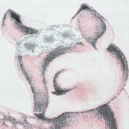 Bambi Kinder Teppich Läufer Designe 850 Reh (80 x 150 cm)