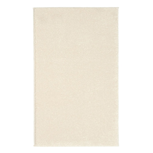 Samoa creme – C.000 WM Web-Teppich  - Hochflor Uni - nach Maß, gekettelt