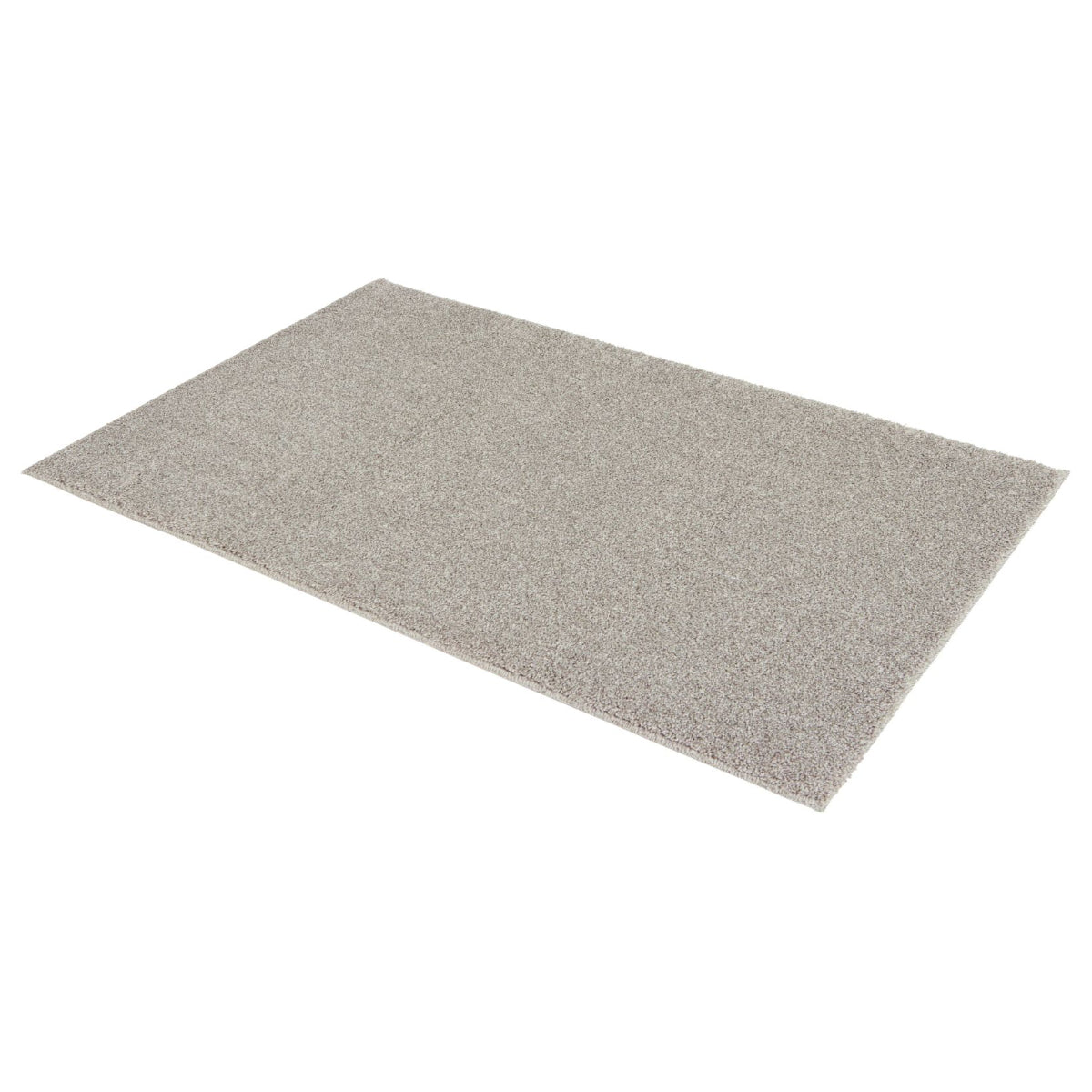 Samoa silber – C.004 WM Web-Teppich  - Hochflor Uni - nach Maß, gekettelt