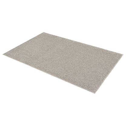 Samoa silber – C.004 WM Web-Teppich  - Hochflor Uni - nach Maß, gekettelt