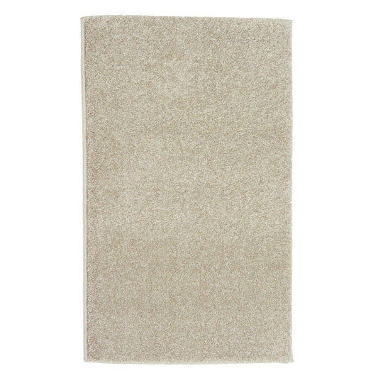 Samoa beige – C.007 WM Web-Teppich  - Hochflor Uni - nach Maß, gekettelt