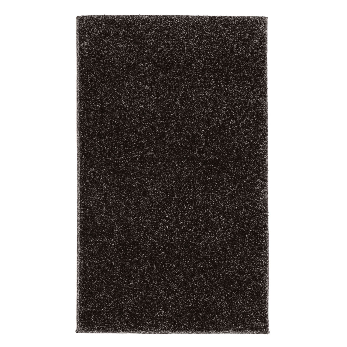 Samoa anthrazit – C.040 WM Web-Teppich  - Hochflor Uni - nach Maß, gekettelt