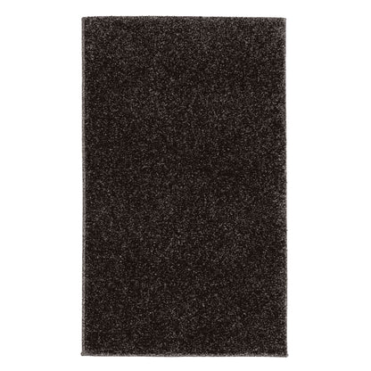 Samoa anthrazit – C.040 WM Web-Teppich  - Hochflor Uni - nach Maß, gekettelt