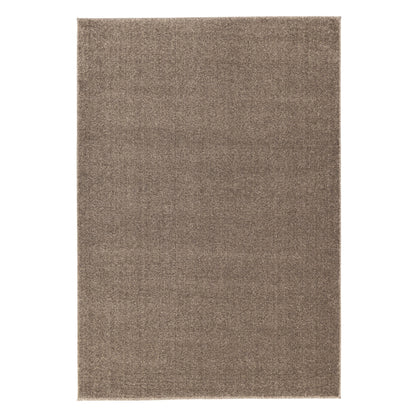 Samoa erde – C.066 WM Web-Teppich  - Hochflor Uni - nach Maß, gekettelt