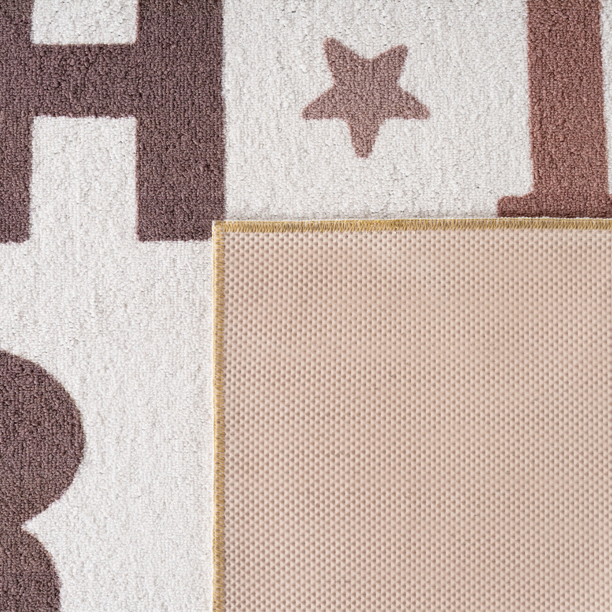 Kinderteppich Coco 1133 Alphabet Creme in 4 Größen