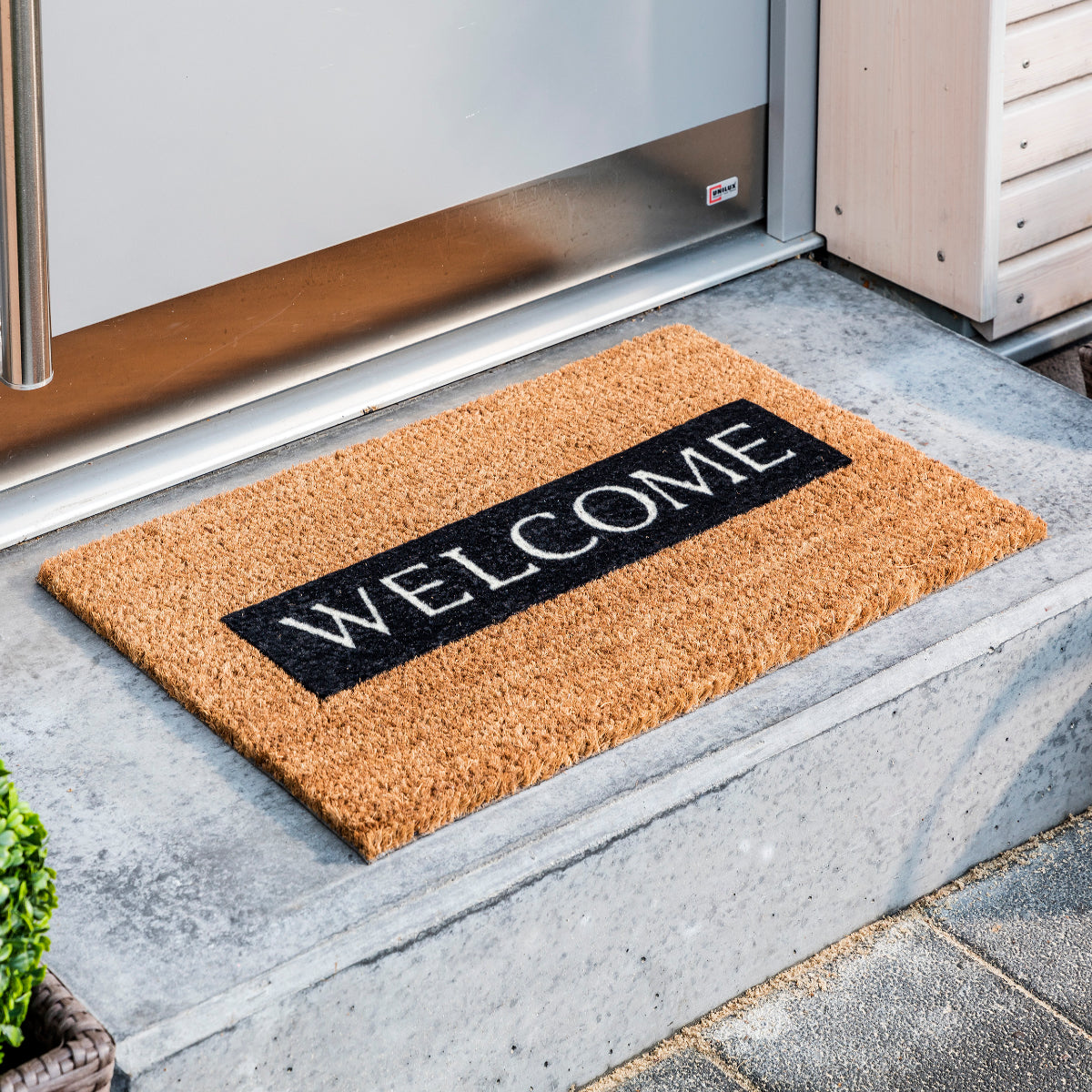 Coco Design Kokosmatte Türmatte Fußmatte 114  Welcome  40 x 60 cm