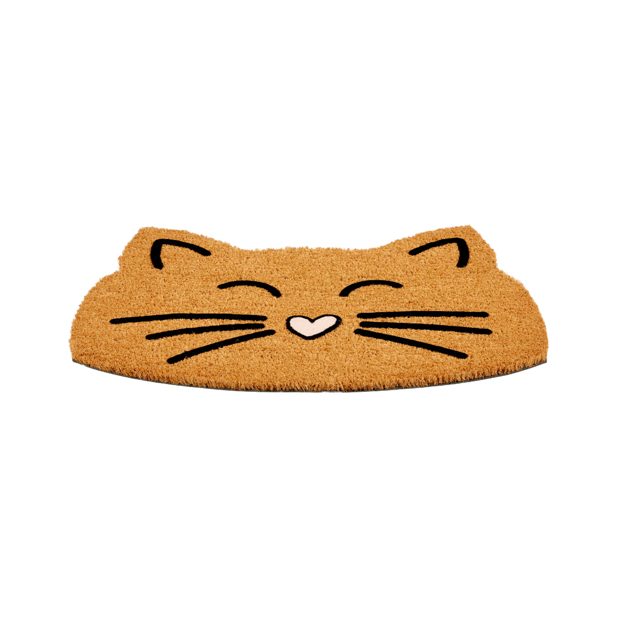 Coco Design Kokosmatte Türmatte Fußmatte 120 Katze 40 x 60 cm Formschnitt