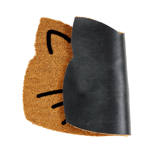 Coco Design Kokosmatte Türmatte Fußmatte 120 Katze 40 x 60 cm Formschnitt