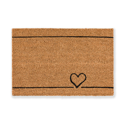 Coco Smart Kokos Türmatte Herz 001 40 x 60 cm