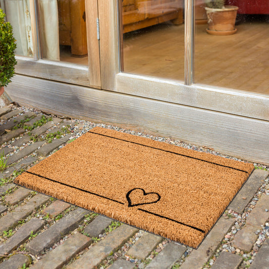 Coco Smart Kokos Türmatte Herz 001 40 x 60 cm