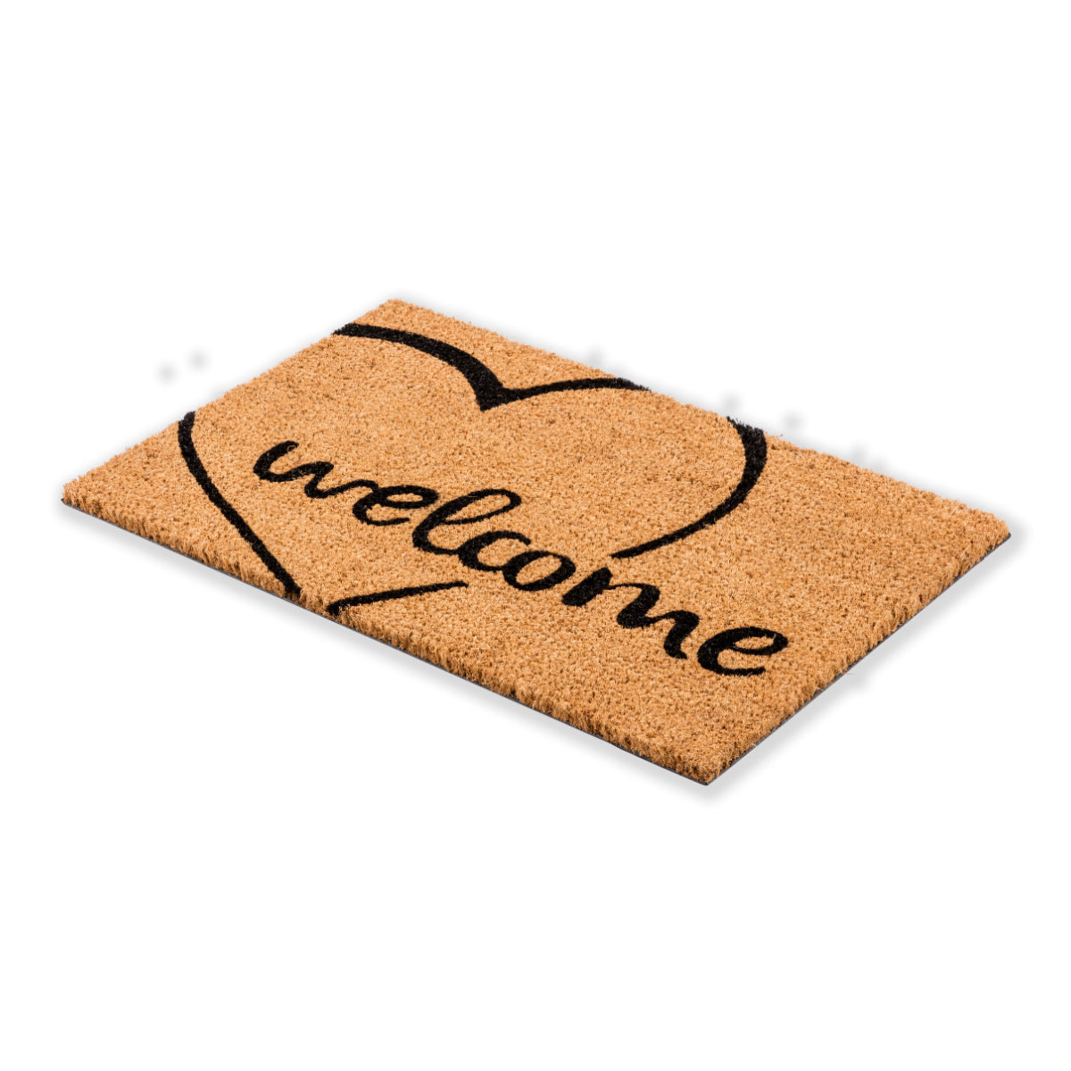 Coco Smart Kokos Fußmatte Welcome Herz 002 40 x 60 cm