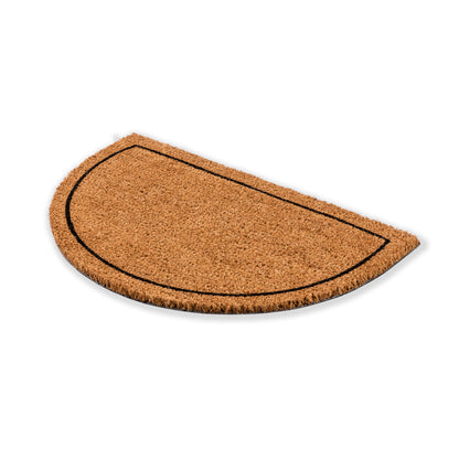 Coco Smart Kokos Fußmatte Rahmen 004 halbrund  40 x 60 cm