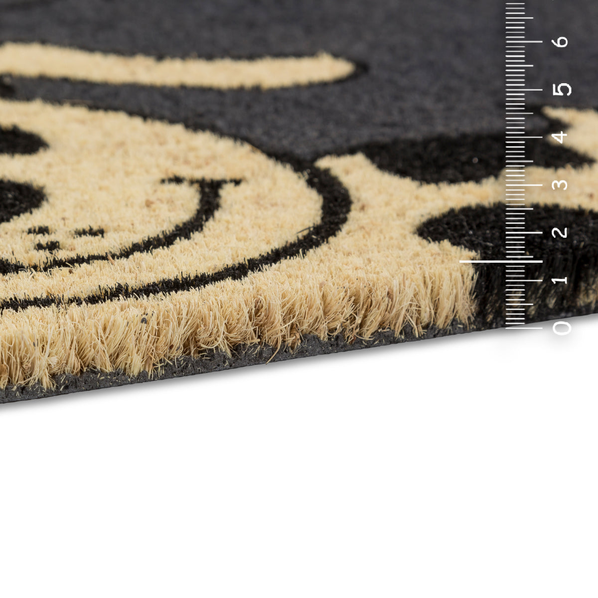 Coco Style Kokosmatte Türmatte Fußmatte 07 Welcome Hund  40 x 60 cm