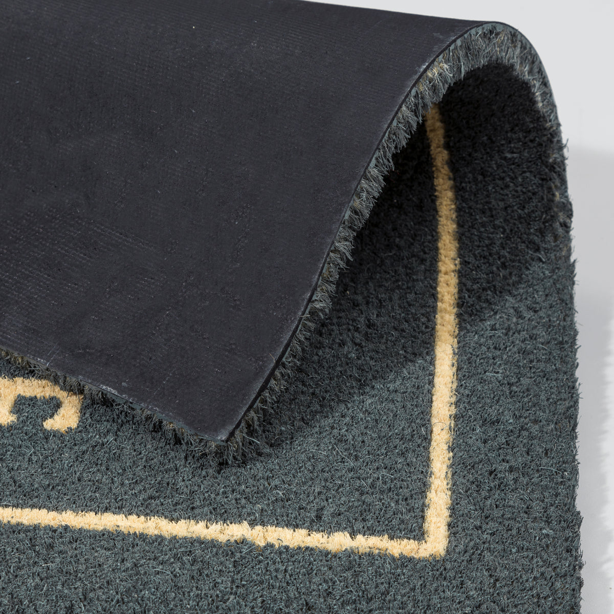 Coco Style Kokosmatte Türmatte Fußmatte 012 Welcome  25 x 75