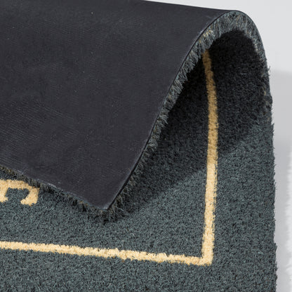 Coco Style Kokosmatte Türmatte Fußmatte 012 Welcome  25 x 75