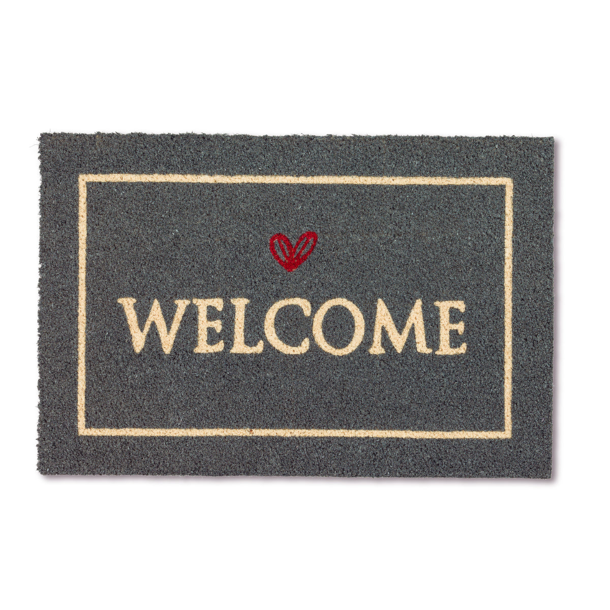 Coco Style Kokosmatte Türmatte Fußmatte 012 Welcome  40 x 60 cm