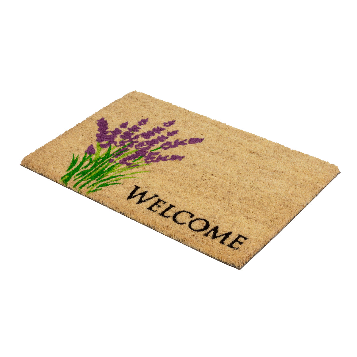 Coco Style Kokosmatte Türmatte Fußmatte 019 Lavendel  40 x 60 cm