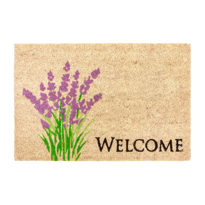 Coco Style Kokosmatte Türmatte Fußmatte 019 Lavendel  40 x 60 cm
