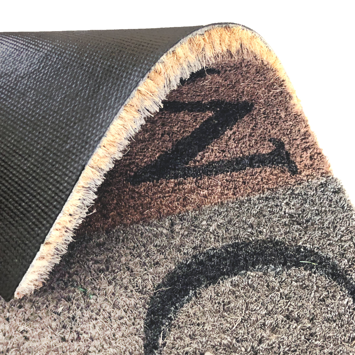 Coco Style Kokosmatte Türmatte Fußmatte 022 Home  25 x 75