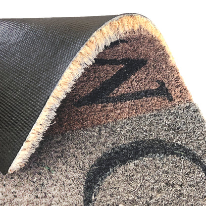 Coco Style Kokosmatte Türmatte Fußmatte 022 Home  25 x 75