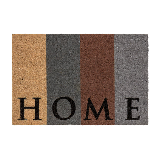 Coco Style Kokosmatte Türmatte Fußmatte 022 Home  40 x 60 cm