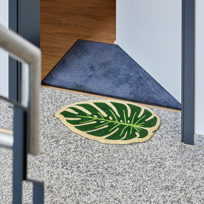 Coco Style Kokosmatte Türmatte Fußmatte 028 Monstera Form